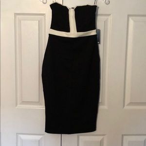 Brand new strapless  cocktail dress